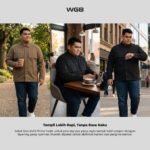 WGB Jaket Pria Big Size Workwear Overshirt Jumbo XXL XXXL Casual Style - PRIME - Gambar 5