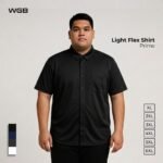 WGB Kemeja Pria Big Size Stretch Lightflex Shirt Jumbo XXL XXXL - PRIME SERIES