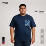 WGB Kaos Tenun Pria Big Size Ukuran Jumbo XXL - Prime Series
