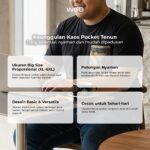 WGB Kaos Tenun Pria Big Size Ukuran Jumbo XXL - Prime Series - Gambar 2