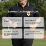 WGB Kaos Polo Pria Big Size Garuda Active Ukuran Jumbo Besar XL XXL Edisi Kemerdekaan - Prime Series - Gambar 2
