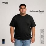 WGB Kaos Olahraga Active Wear Pria Jumbo Big Size Ukuran Besar XXL - Prime Series