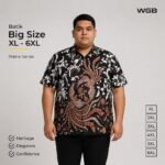 WGB Premium Batik Big Size Pria Classic Lengan Pendek XXL - Prime Series