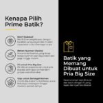 WGB Premium Batik Big Size Pria Classic Lengan Pendek XXL - Prime Series - Gambar 2